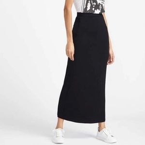 Black Maxi Skirt